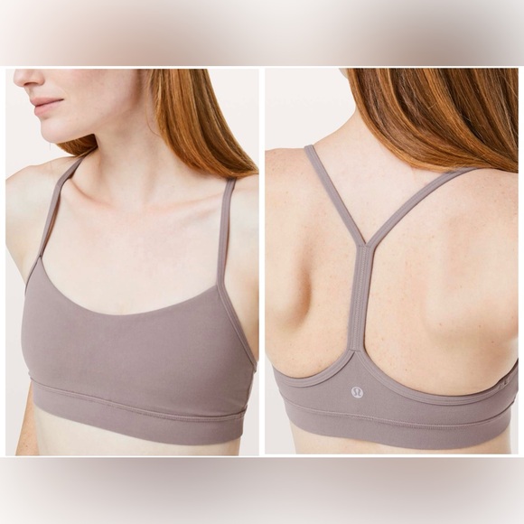 lululemon athletica Other - Lululemon Flow Y Bra *Nulu in Lunar Rock Size 6